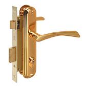 Врезной замок Булат Номос ЗВ 4-1.03.05 (золото) с одним ригелем