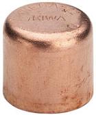 Заглушка медная под пайку, диам. 28